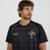 Camisa Vasco Mosaico Raglan Masculina - Preto