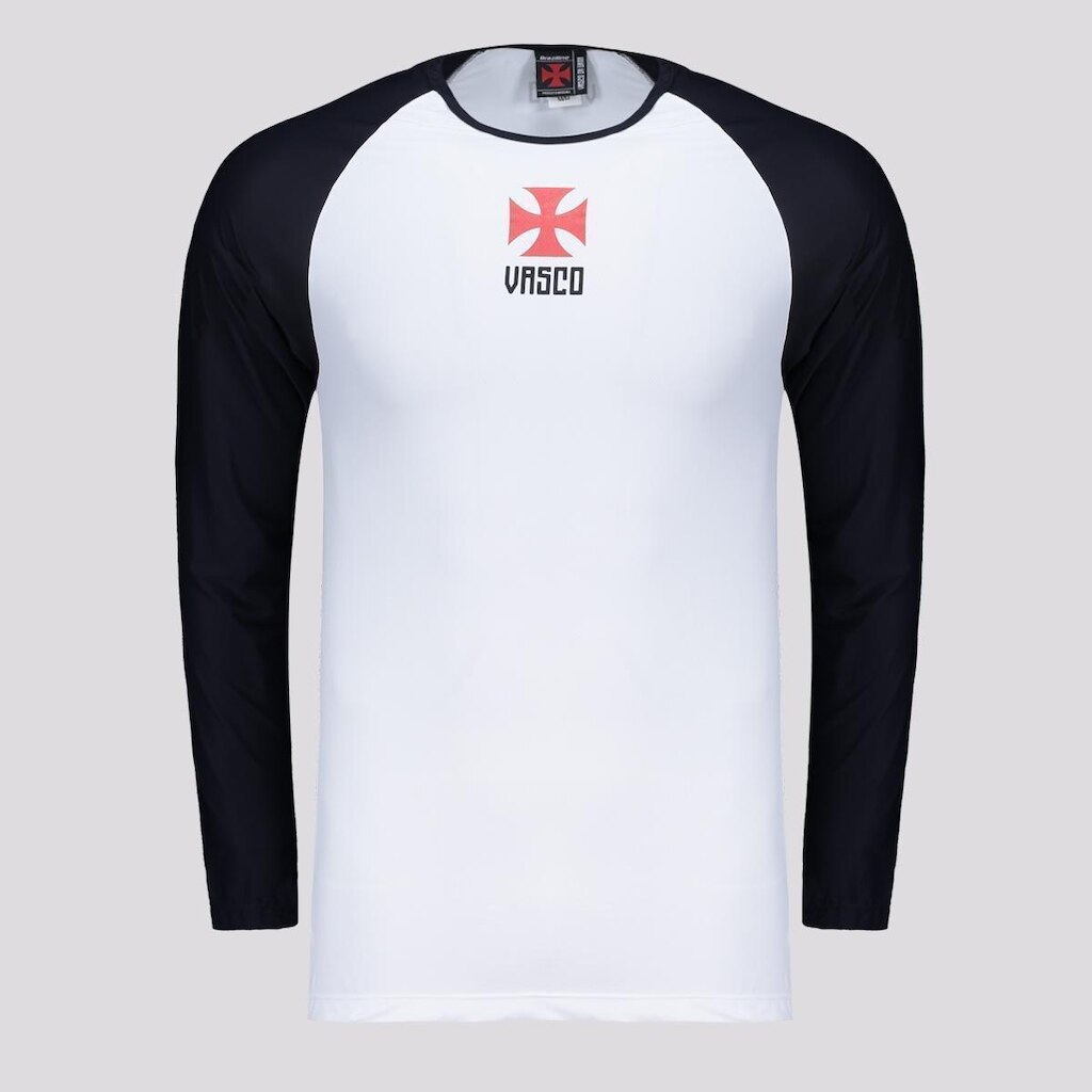 Camisa Vasco Plaga Manga Longa Proteção UV  Masculina