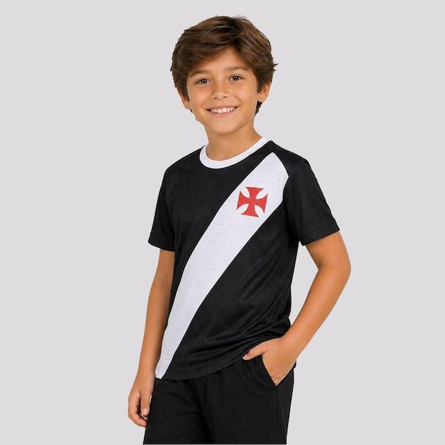 Camisa Vasco Principia Infantil