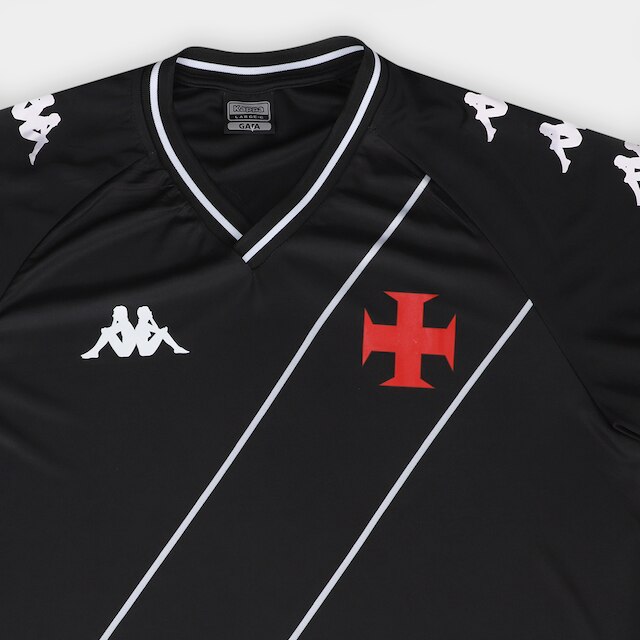 Camisa Vasco Supporter Tradition Kappa Masculina