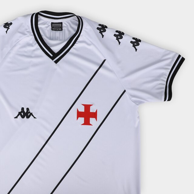 Camisa Vasco Supporter Tradition Kappa Masculina