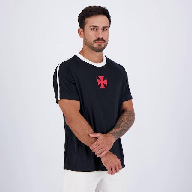 Camisa Vasco Surdir Preta