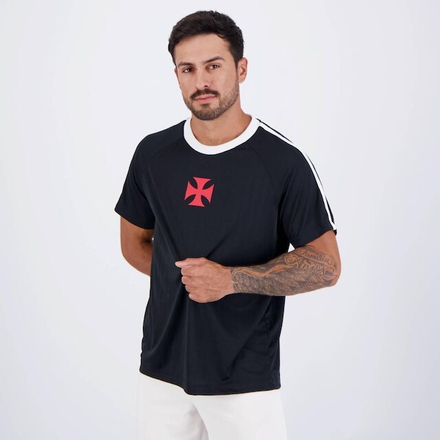 Camisa Vasco Surdir Preta