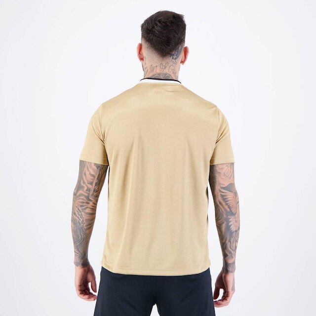Camisa Vasco Sustento Dourada