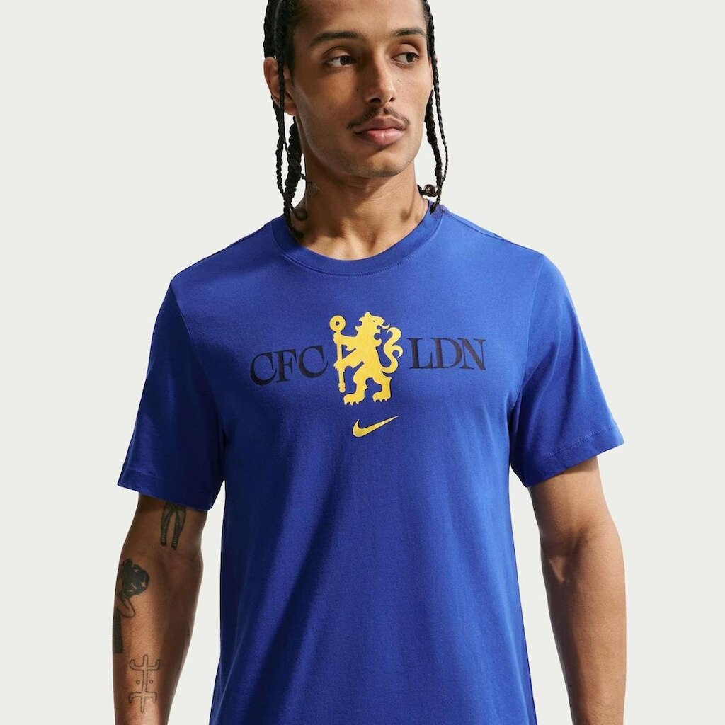 Camiseta Chelsea Nike Crest Masculina
