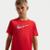 Camiseta Dri-FIT Nike Trophy 23 Infantil - Vermelho+Branco