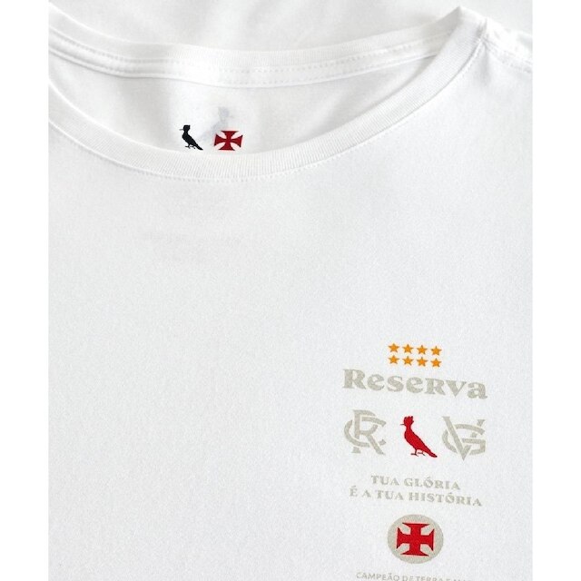 Camiseta Estampada Tua Gloria Vasco Reserva
