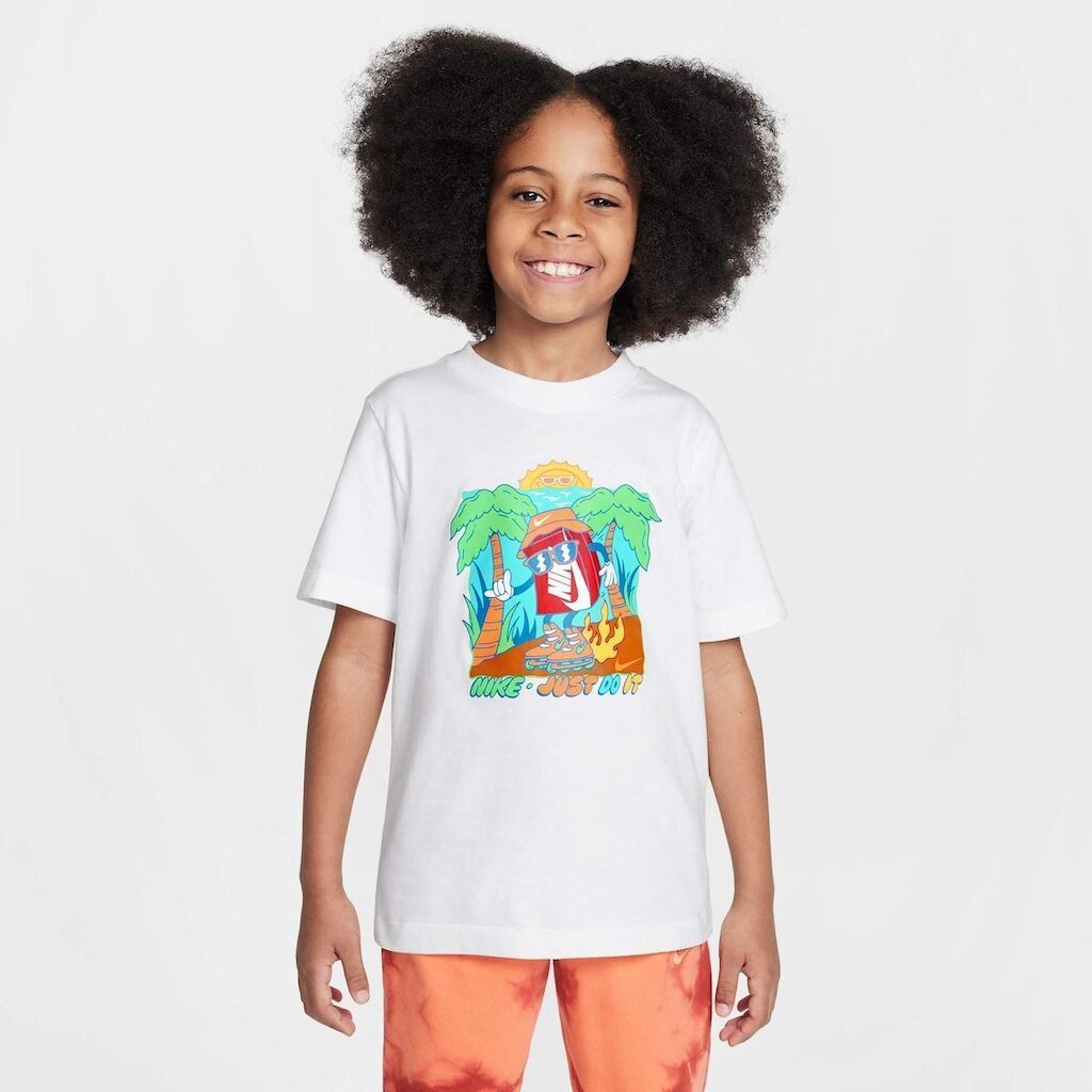 Camiseta Infantil Nike Sportswear Boxy 3 Unissex