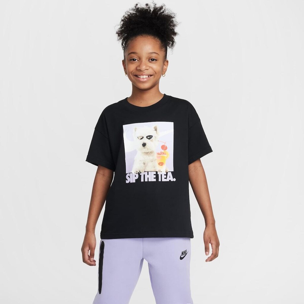 Camiseta Infantil Nike Sportswear Photo Unissex