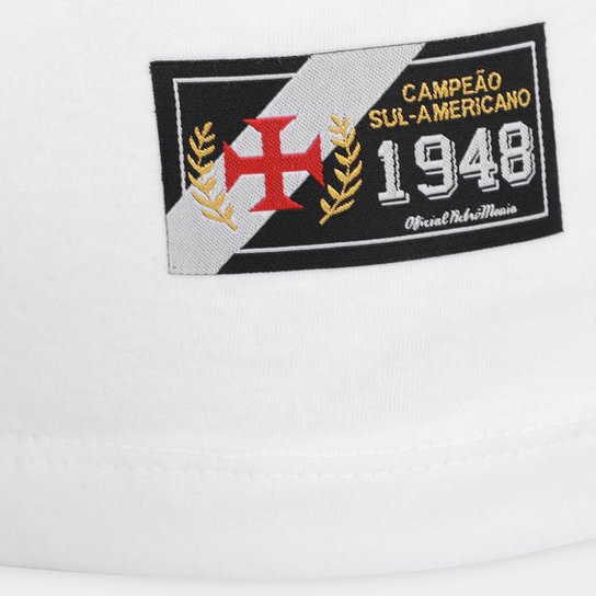 Camiseta Manga Longa Vasco 1948 Retrômania Masculina