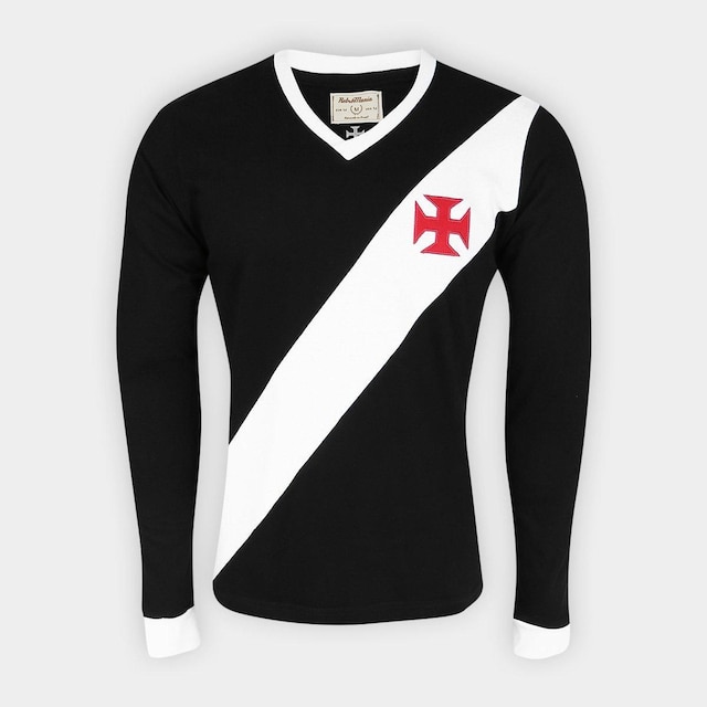 Camiseta Manga Longa Vasco 1948 Retrômania Masculina