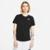 Camiseta Nike Sportswear Club Essentials Feminina - Preto+Branco