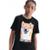 Camiseta Nike Sportswear Shiba Infantil - Preto+Branco