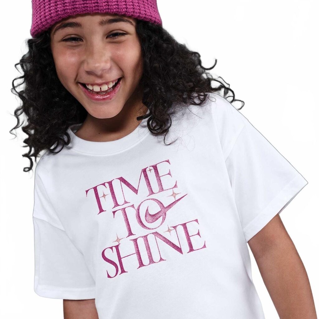 Camiseta Nike Sportswear Shine Infantil