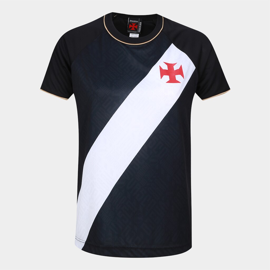 Camiseta Vasco Fluidez Raglan Feminina