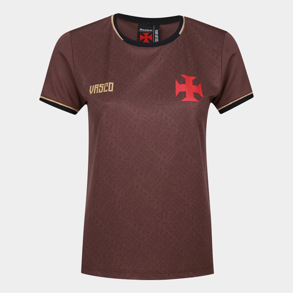 Camiseta Vasco Girar Feminina