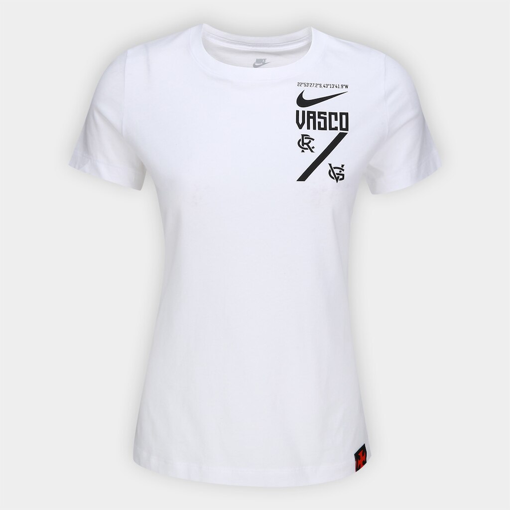 Camiseta Vasco Nike Crest Feminina