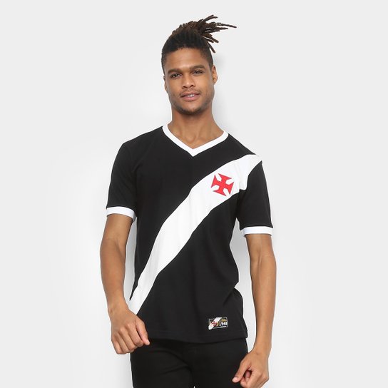 Camiseta Vasco Retrô Mania 1948 Masculina