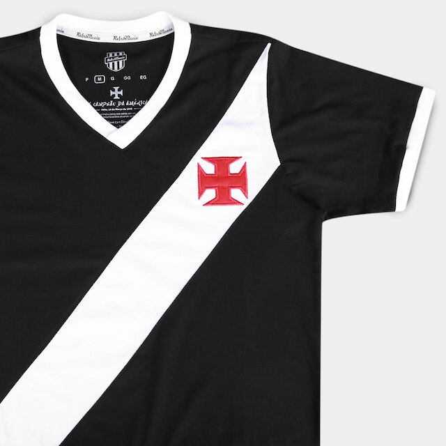 Camiseta Vasco Retrô Mania 1948 Masculina
