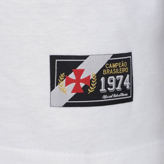 Camiseta Vasco RetrôMania 1974 Nº10 Masculina