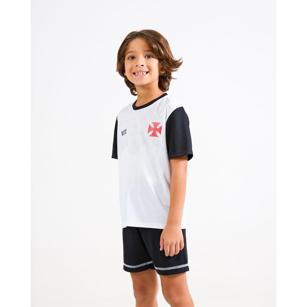 CAMISETA VASCO RITUAL INFANTIL BRANCO/06
