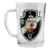 Caneca De Vidro Gigante 650ml - Vasco - Transparente