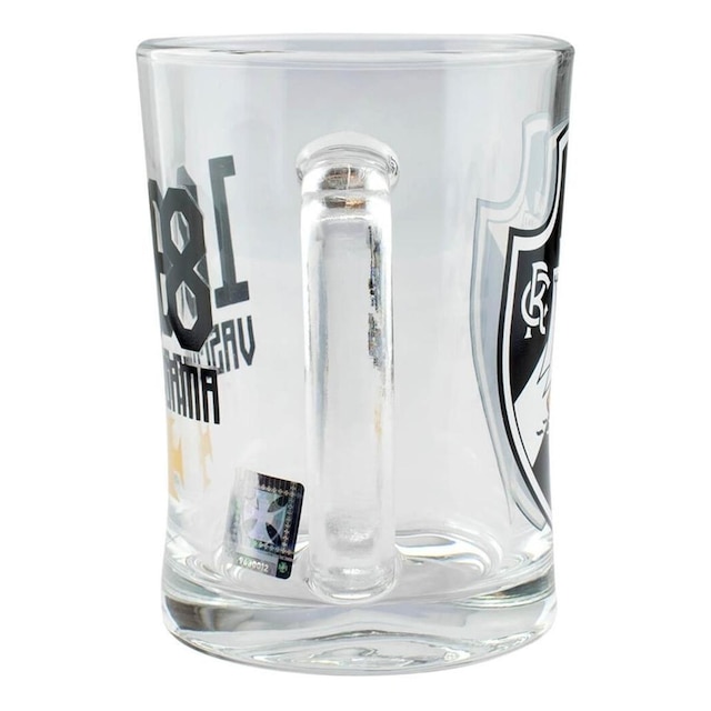 Caneca De Vidro Gigante 650ml - Vasco