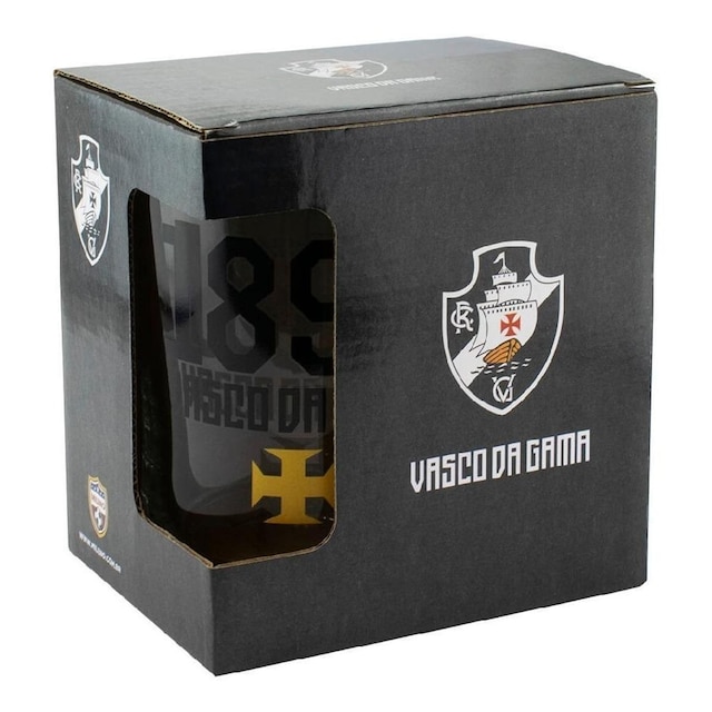 Caneca De Vidro Gigante 650ml - Vasco