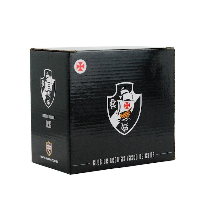 Caneca De Vidro Gigante Com Campainha 650ml - Vasco