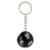 Chaveiro Bola Futebol 4cm - Vasco - Preto