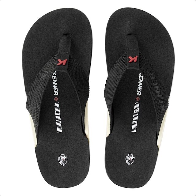 Chinelo Kenner Masculino NK6 Pro Vasco Cruzmaltino