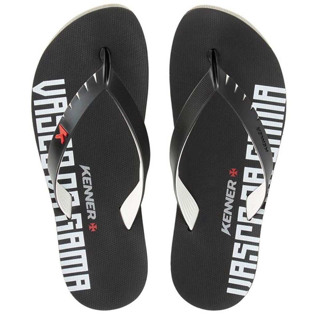 Chinelo Kenner Vasco Da Gama Red Masculino