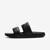 Chinelo Nike Offcourt Duo Feminino - Preto+Branco