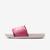 Chinelo Nike Offcourt Feminino - Rosa+Branco