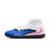 Chuteira Society Nike Phantom High 6 Club - Branco+Azul Royal