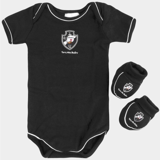 Conjunto Vasco Infantil Body 2 peças