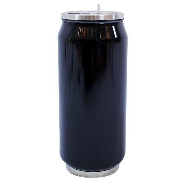 Copo De Inox Com Canudo 350ml - Vasco
