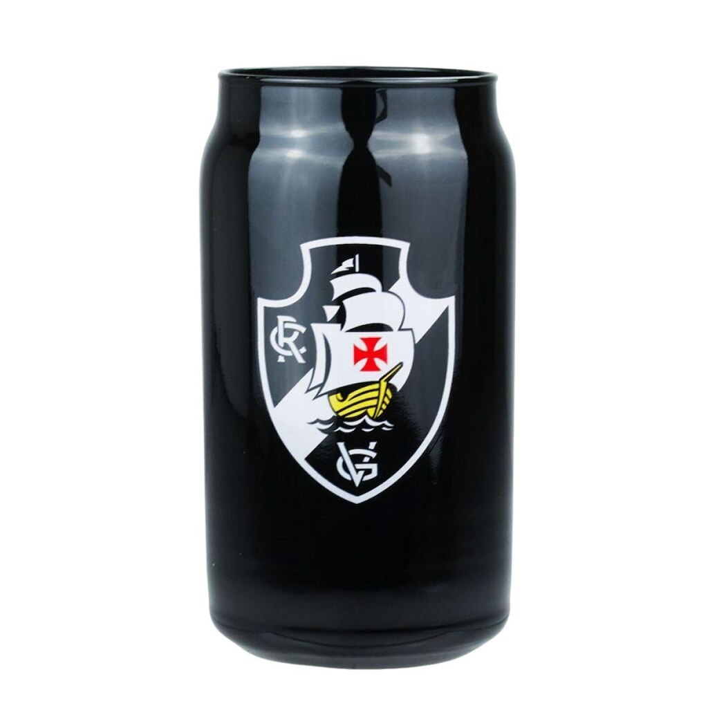 Copo Vidro 450ml Preto Vasco