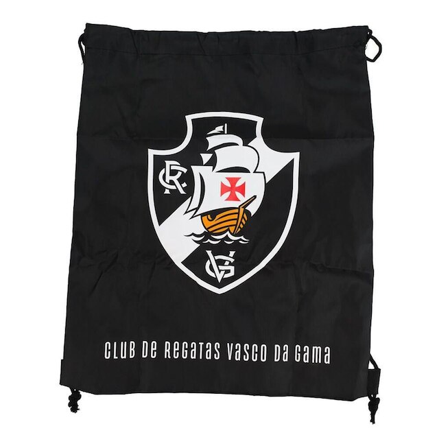 Garrafa Plástico 450ml Com Mochila Tipo saco - Vasco