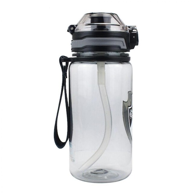 Garrafa Plástico Com Canudo 650ml - Vasco