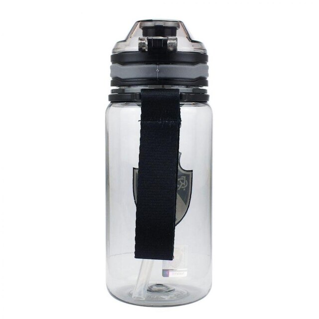 Garrafa Plástico Com Canudo 650ml - Vasco