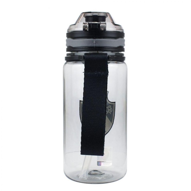 Garrafa Plástico Com Canudo 650ml - Vasco