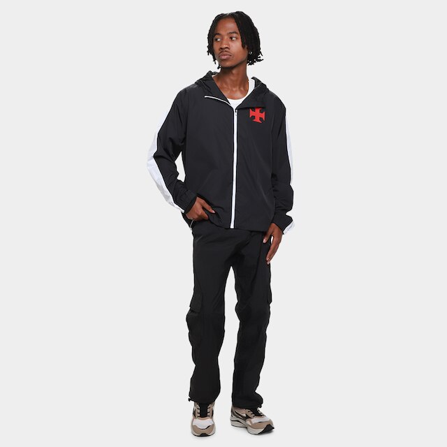 Jaqueta Corta-Vento Vasco c/ Capuz Masculina