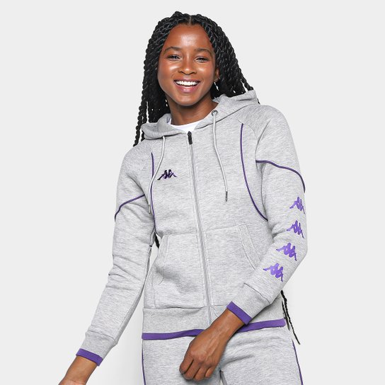 Jaqueta Moletom Kappa Sport Cappy Feminina