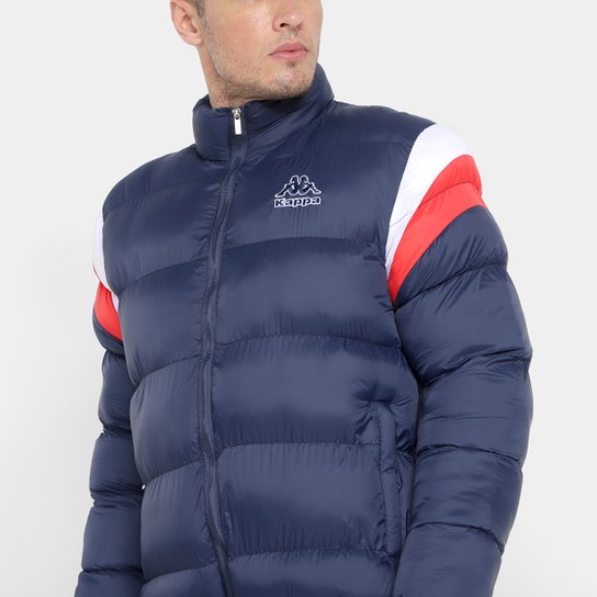 Jaqueta Puffer Kappa Padding Sport Logo Masculina