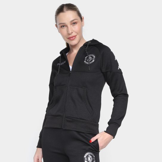 Jaqueta Vasco Kappa C/ Capuz Feminina