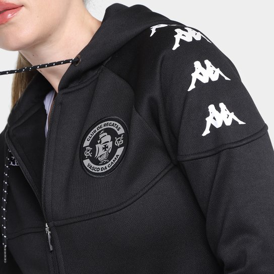 Jaqueta Vasco Kappa C/ Capuz Feminina