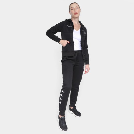 Jaqueta Vasco Kappa C/ Capuz Feminina