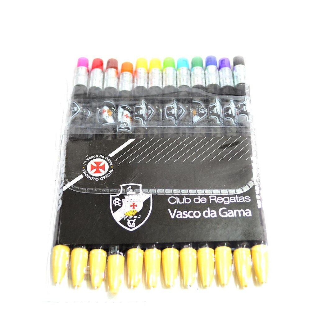 Jogo Com 12 Lapiseiras De Cor - Vasco