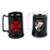 Kit 2 Canecas Gel Isolante Térmico 400 Ml Vasco Da Gama - Preto